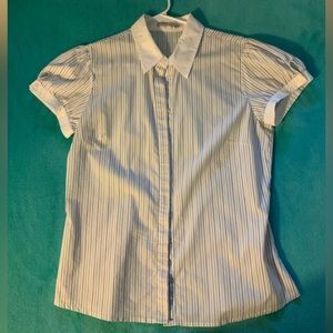 Old Navy L button down top